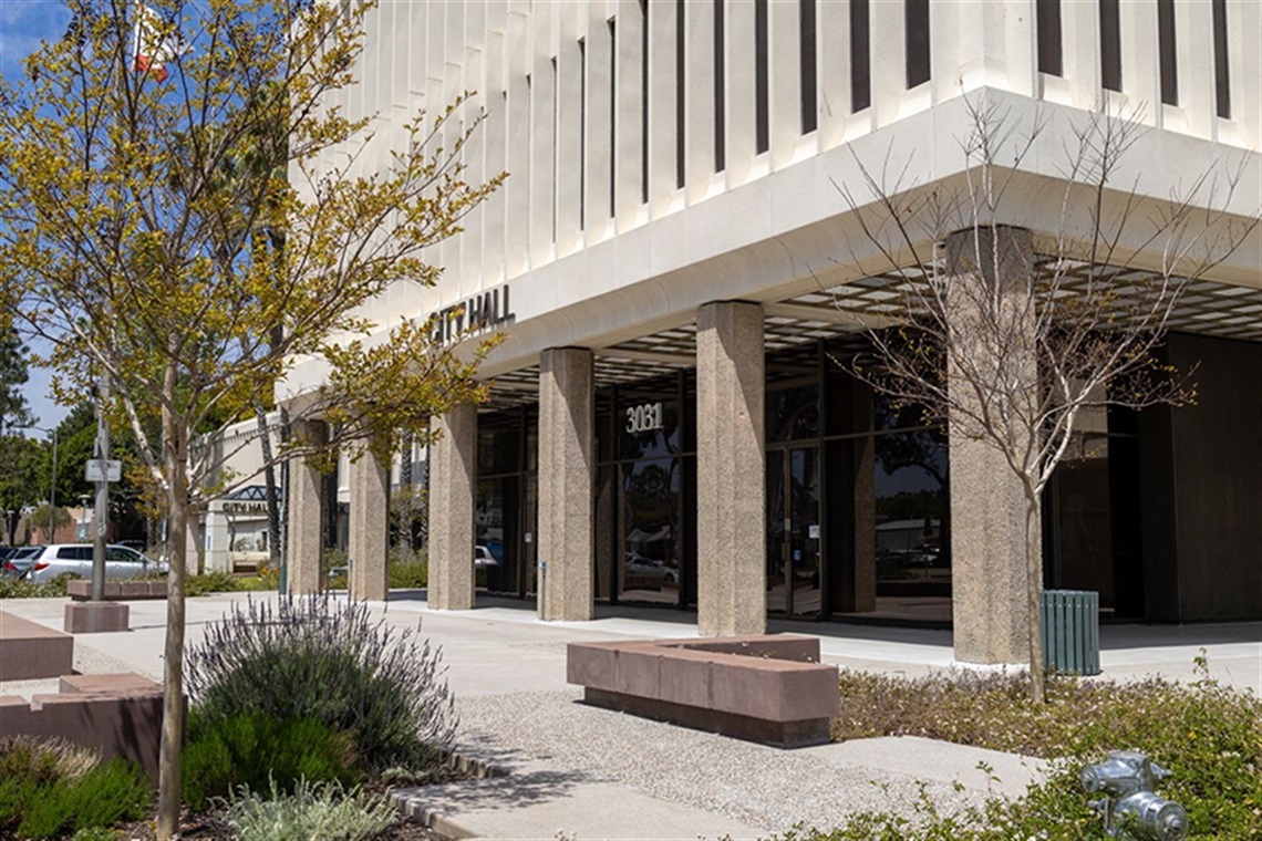 Exterior of Torrance City Hall