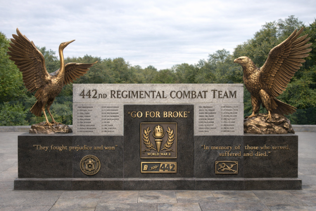 442nd Regimental Combat Team Monument