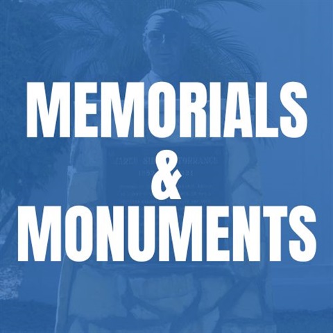 Memorials and Monuments tile showing a public memorial sculpture in Torrance.