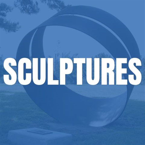 Sculptures tile featuring an outdoor public art sculpture in Torrance